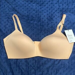knix Honey Peach Seamless Moulded Bra